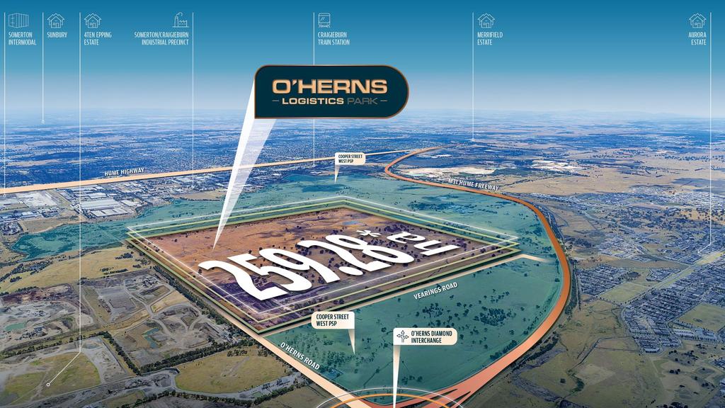 massive O’Hern’s Logistics Park sold for $275m